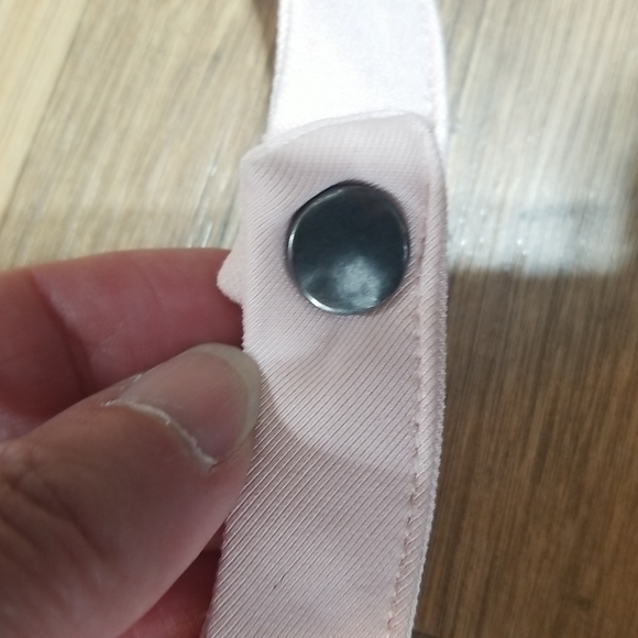 TOBI Baby Pink Halter Crop Top with Cut Outs and exposed back zipper - Picture 5 of 11